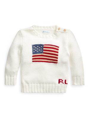 Flag Cotton Sweater