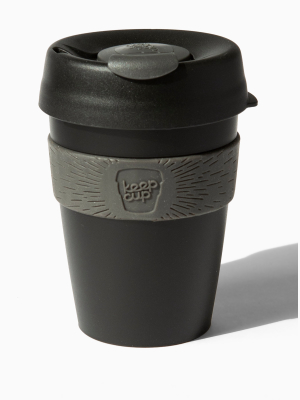 Black Doppio Reusable Keep Cup