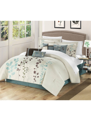 Fortuno Comforter Set - Chic Home Design