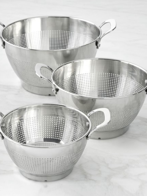 Williams Sonoma Stainless-steel Colanders