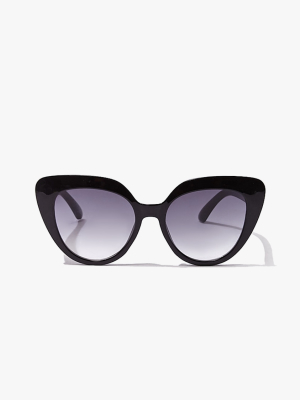 Tinted Cat-eye Sunglasses