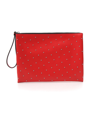 Marni Stud Detailed Clutch Bag