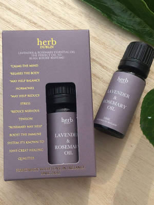 Herb Dublin Essential Oils - Lavender & Rosemary 10ml