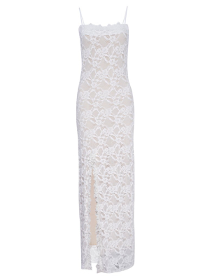 Beaux Lace Maxi Slip