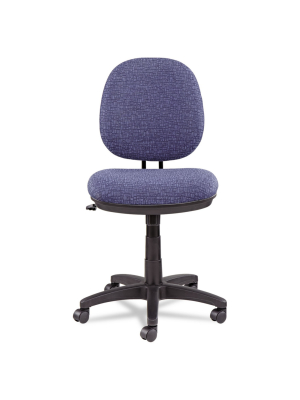 Alera Interval Swivel/tilt Task Chair, Tone-on-tone Fabric, Marine Blue In4821