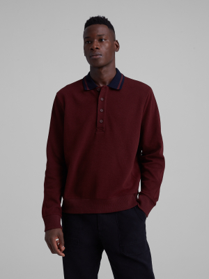 Texture Blocked Polo