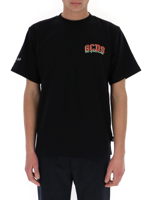 Gcds Graphic Print Crewneck T-shirt