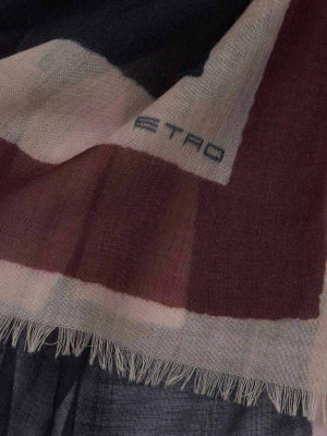 Etro Geometric Patterned Scarf