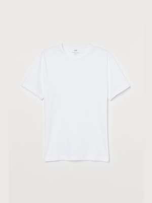 Slim Fit Cotton Piqué T-shirt