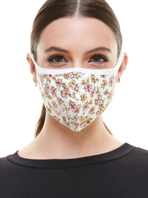 Double Layered Printed Cloth Fabric Reusable Face Masks