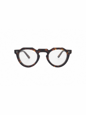 Lesca Pica Round Frame Glasses