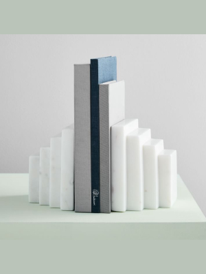 Marble Vanity Bookends