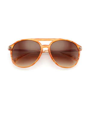 Baroness Sunglasses | Apricot