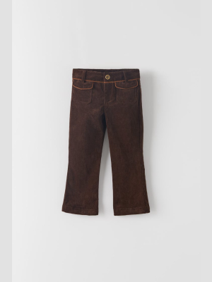 Limited Edition Flared Corduroy Pants