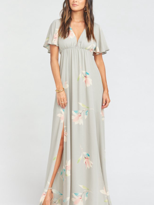 Faye Flutter Maxi Dress ~ Lily Showers