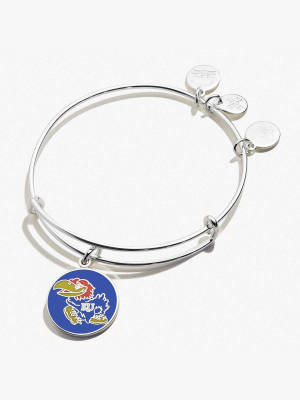 University Of Kansas Logo Charm Bangle