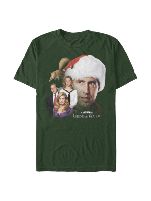 Men's National Lampoon's Christmas Vacation Griswold Family Portrait T-shirt