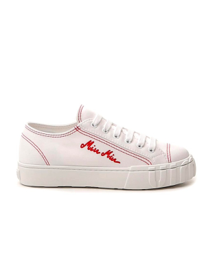 Miu Miu Logo Sneakers