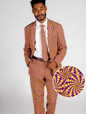 The Mardi Mirage | Illusion Print Party Suit