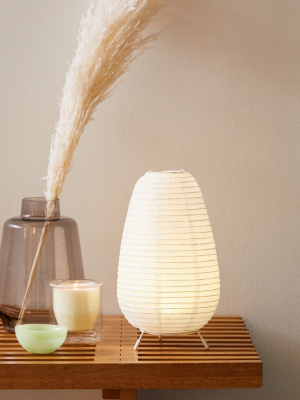 Tall Paper Lantern Table Lamp