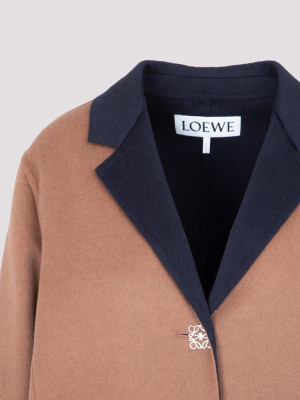 Loewe Anagram Single-breasted Coat