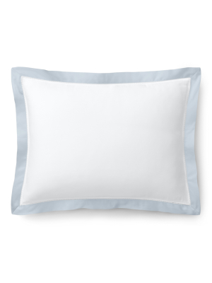 Organic Sateen Border Pillow