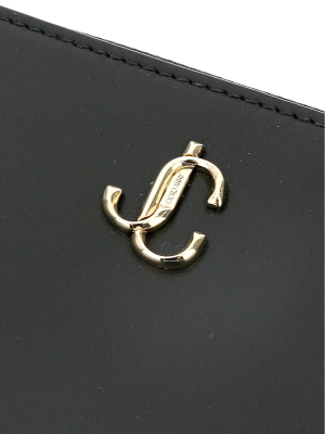 Jimmy Choo Jc Logo Pippa Zip Around Wallet