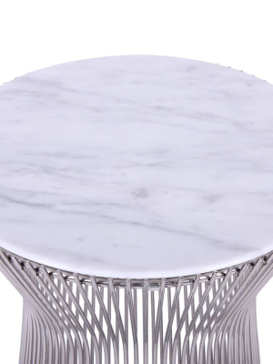 Warren Platner Side Table - Marble Top