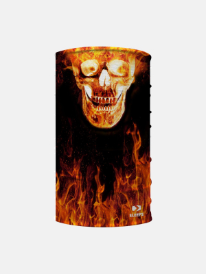 Fire Skull Neck Gaiter