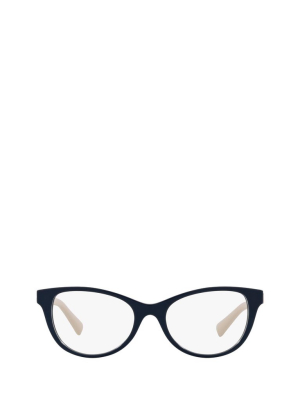 Valentino Eyewear Vlogo Cat-eye Frame Glasses