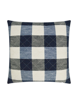 D.v. Kap Buffalo Quilt Pillow - Available In 2 Colors