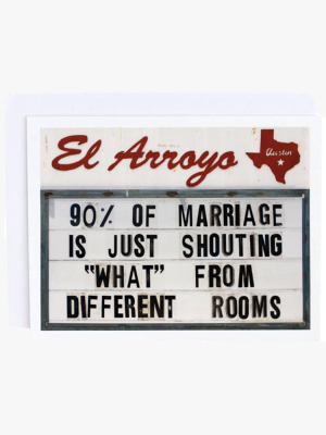 Cozumel Publishing Company El Arroyo Greeting Card