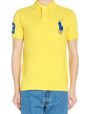 Polo Ralph Lauren Oversized Embroidered Logo Polo Shirt