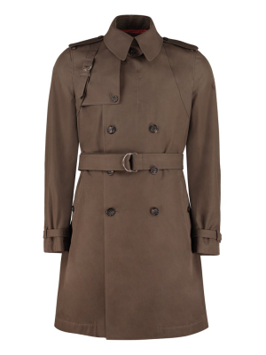 Alexander Mcqueen Double-breasted Trench Coat