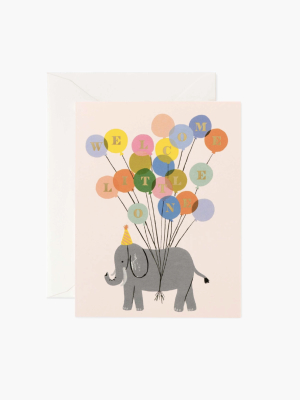 Rifle Paper Co. Welcome Elephant Card