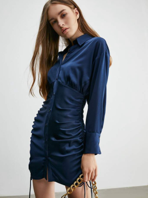 Talulla Blue Shirt Dress