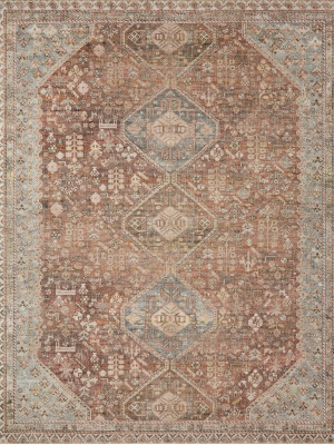 Deven Spice Sky Rug