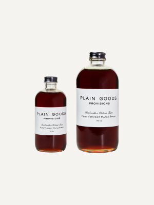 Plain Goods Maple Syrup