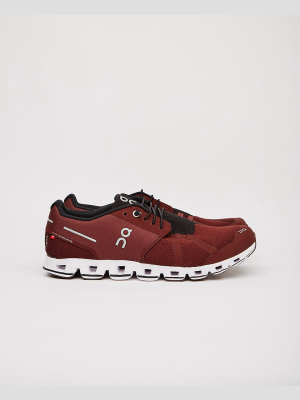 Cloud 2 Oxblood/white