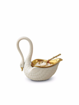 L'objet Swan Salt Cellar