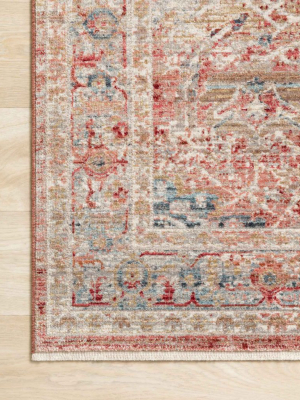 Claire Rug In Red & Ivory By Loloi