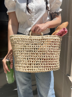 Palm Knit Basket