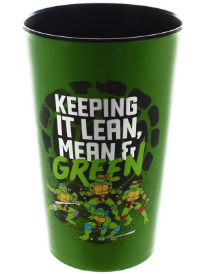 Just Funky Teenage Mutant Ninja Turtles "keep Green" 32oz Color Change Stadium Cup