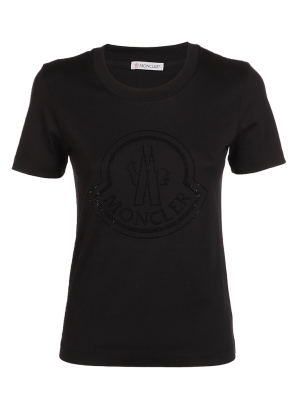 Moncler Embellished Logo T-shirt