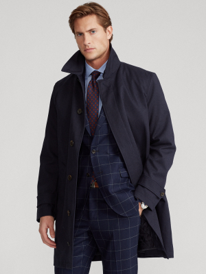 Water-repellent Gabardine Coat