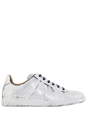 Maison Margiela Replica Paint Print Sneakers