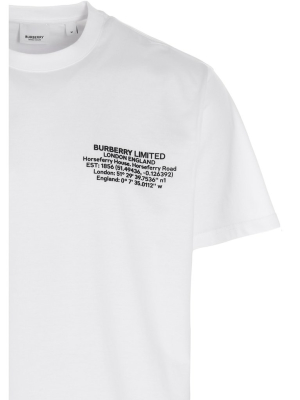 Burberry Address Printed T-shirt