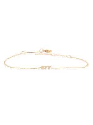 14k Itty Bitty Bff Bracelet