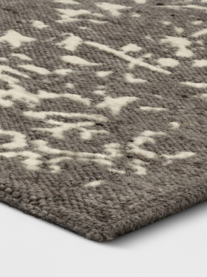 Comerford Distressed Jacquard Persian Wool Woven Area Rug - Threshold™