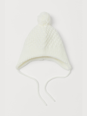 Fleece-lined Hat
